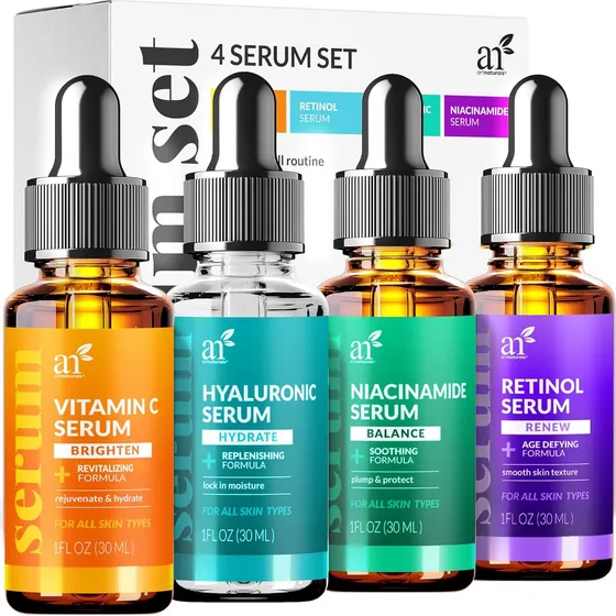artnaturals Vitamin C Serum 4-Piece Set