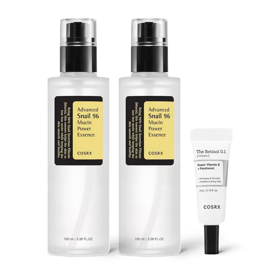 COSRX Advanced Snail 96 Mucin Essence + Retinol 0.1 Cream Gift Set