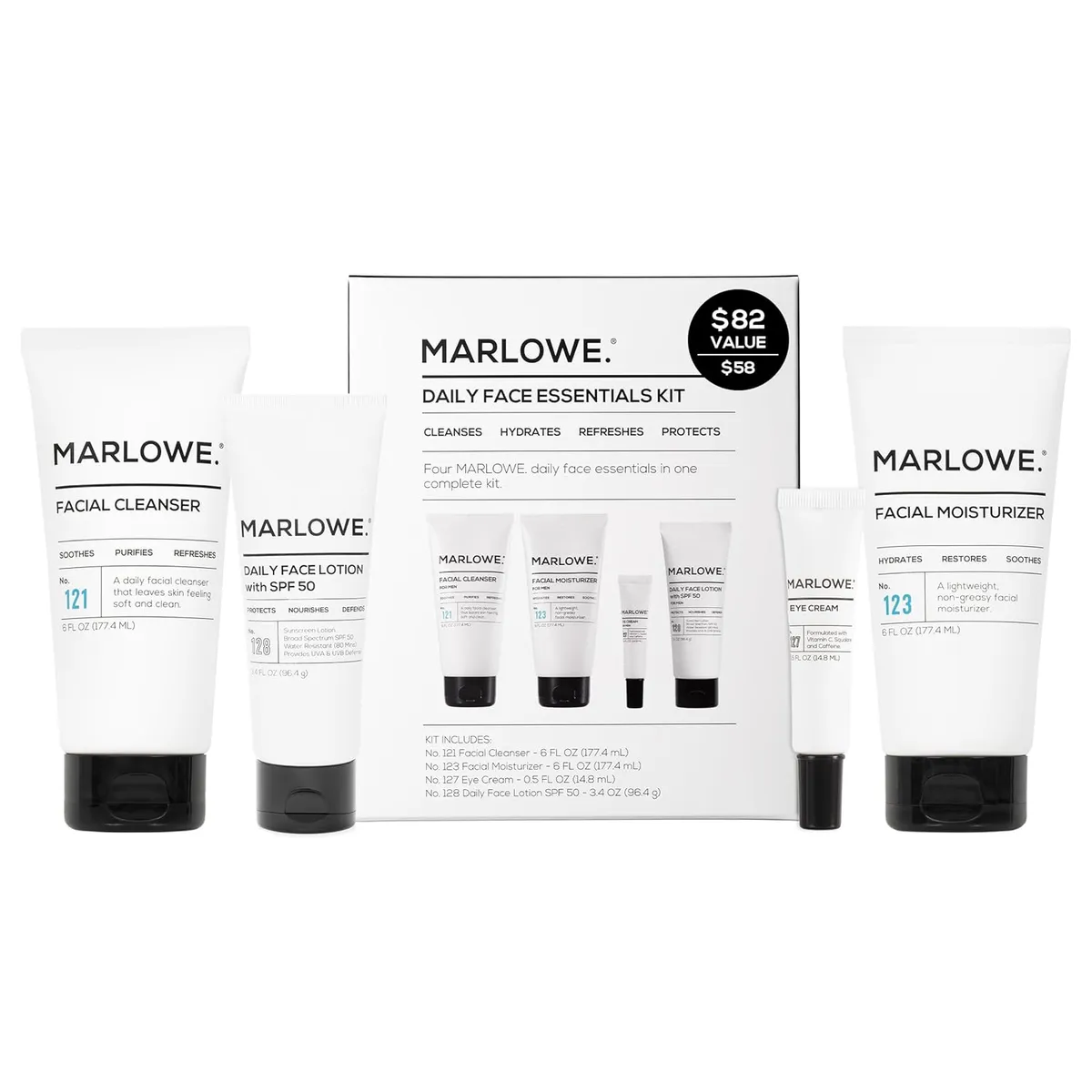 MARLOWE. Men's Essential Face Kit No. 204