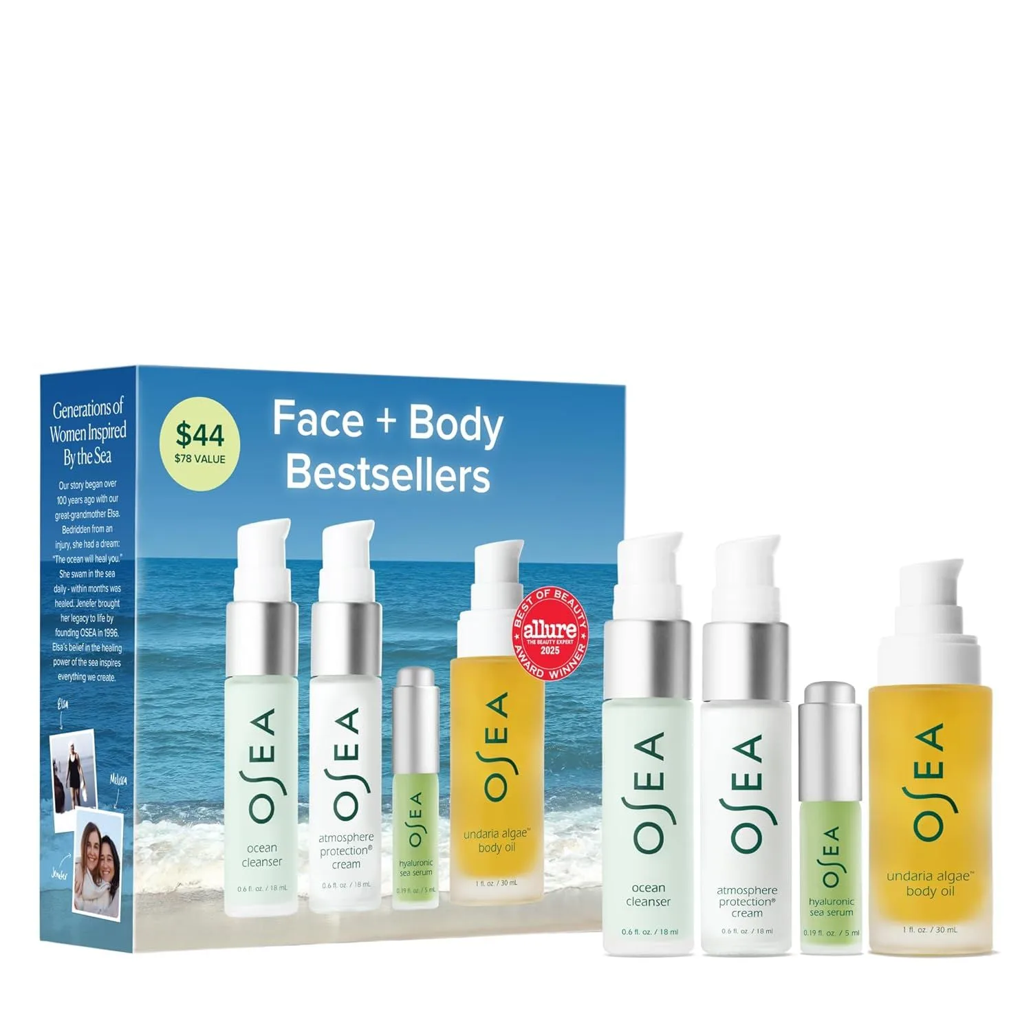 OSEA Bestsellers Face and Body Set
